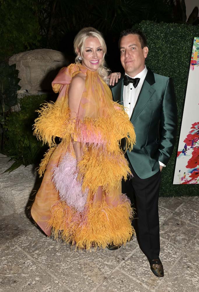 Jenni Coba, Joshua Coba at the 65th Vizcaya Ball