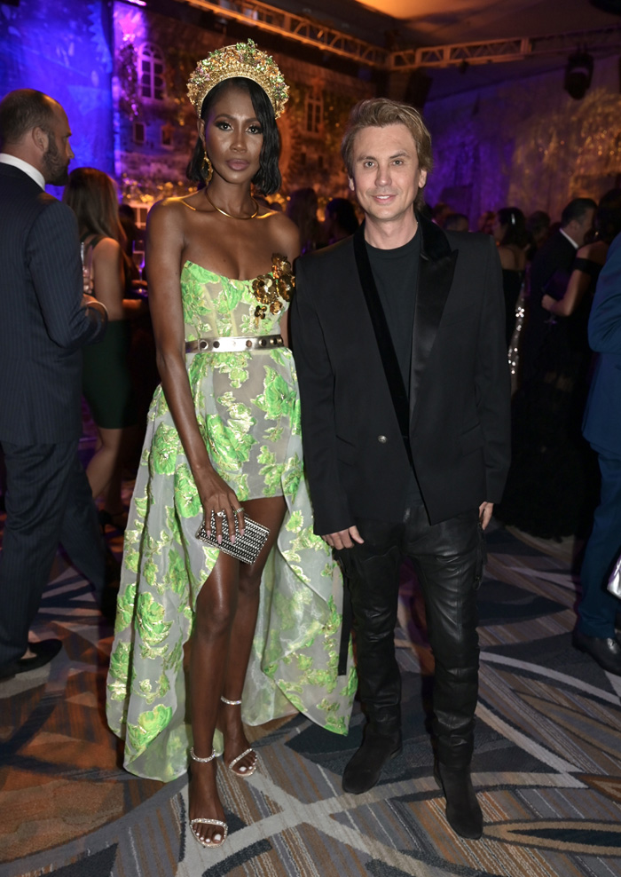 RHOM's Kiki Barth and Foodgod Jonathan Cheban at the 27th Make-A-Wish Ball at the Intercontinental Miami