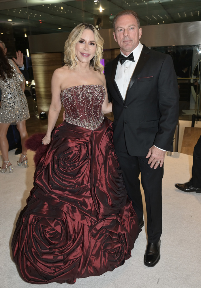 WSVN's Lynn Martinez and husband Mike Cochran at the 27th Make-A-Wish Ball at the Intercontinental Miami