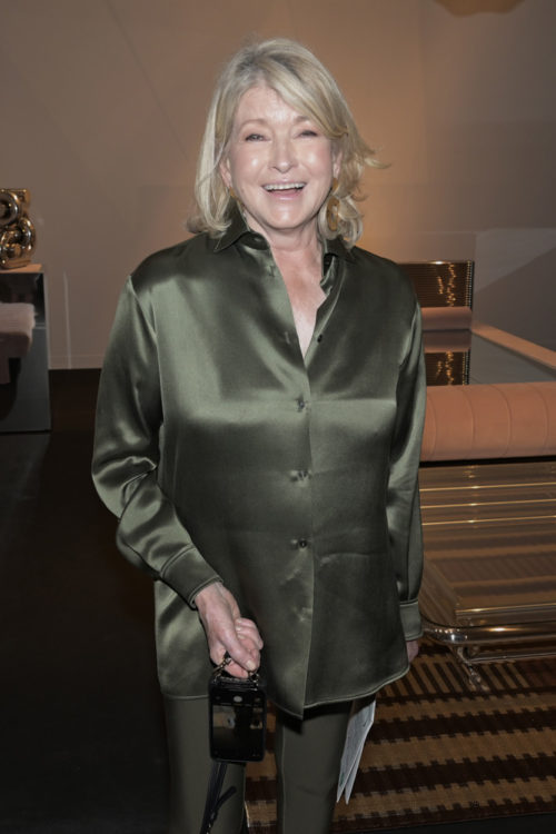 Martha Stewart at the opening of Design Miami/