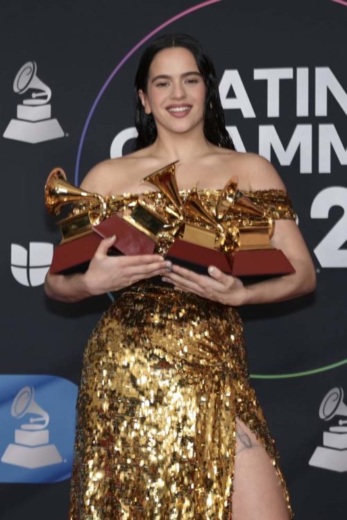 Rosalia at the 23rd Latin Grammy awards in Las Vegas