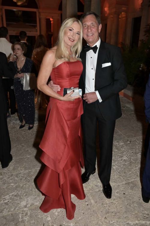 Sissy DeMaria-Koehne, Dr. Guenther Koehne at the 65th Vizcaya Ball