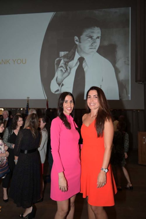 Sonia Succar Ferre and Claudia Ferre Binelo at the premiere of the Maurice A. Ferre Civic Leader documentary presentation at the PAMM