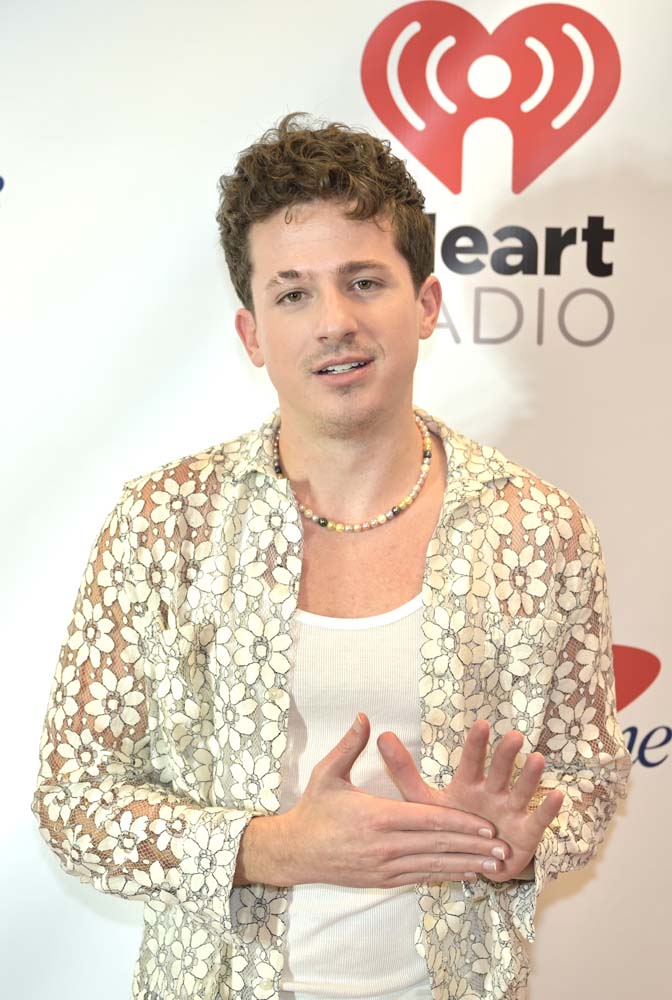 Singer songwriter Charlie Puth at the 2022 iHeart Radio Y100 Jingle Ball at the FLA Live Arena