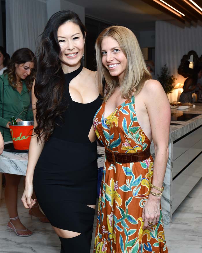 Judy Lui and Talia Zapolanski
