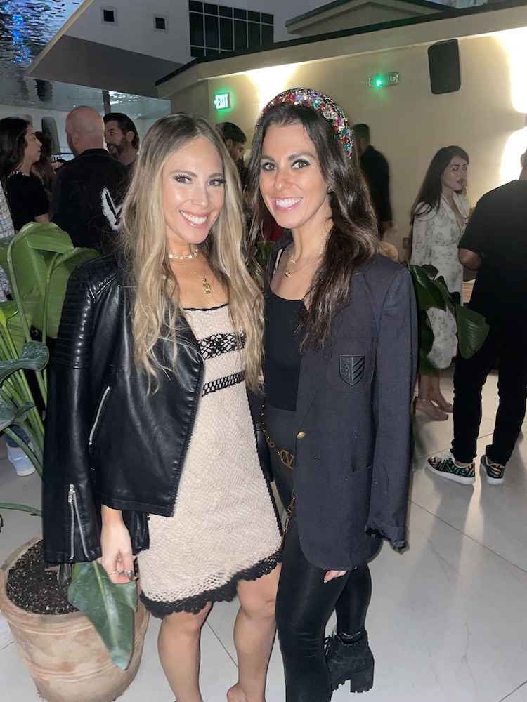 Marissa Mosseri and Andrea Fusco at Fabel in Wynwood