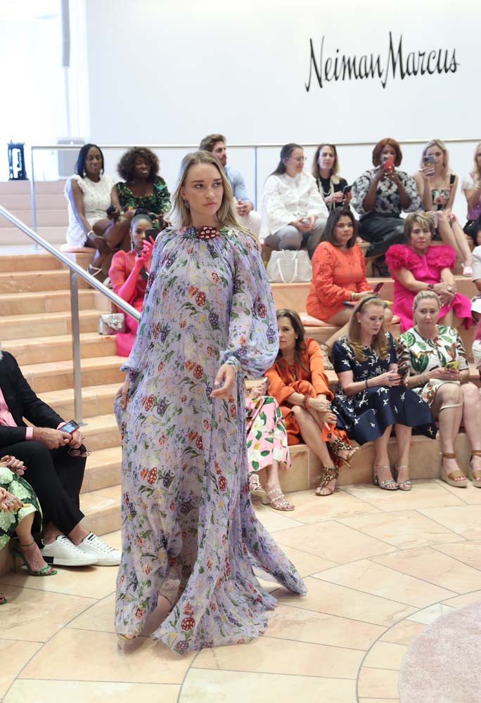 Oscar de la Renta Presents its Spring 2023 Collection with Neiman Marcus at the Faena Forum on Miami Beach