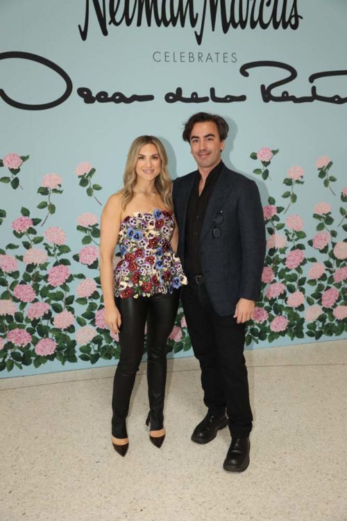 Jodi Kahn and Fernando Garcia at at the Oscar de la Renta Presents its Spring 2023 Collection with Neiman Marcus at the Faena Forum on Miami Beach
