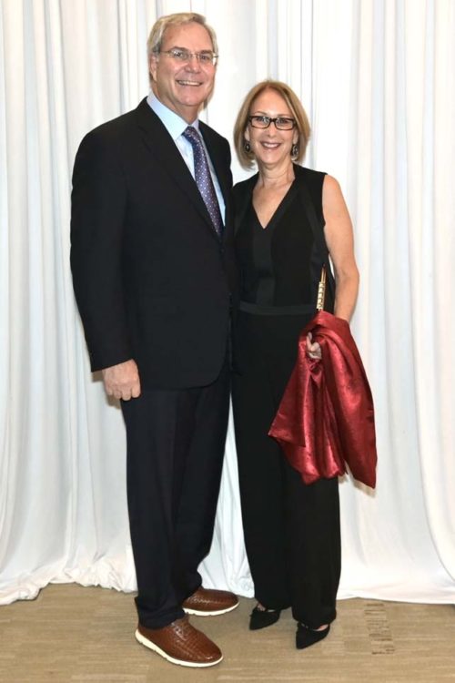 John and Lynne Richard at University of Miami School of Frost annual Winter Wonderful at the JW Maquis Downtown Miami