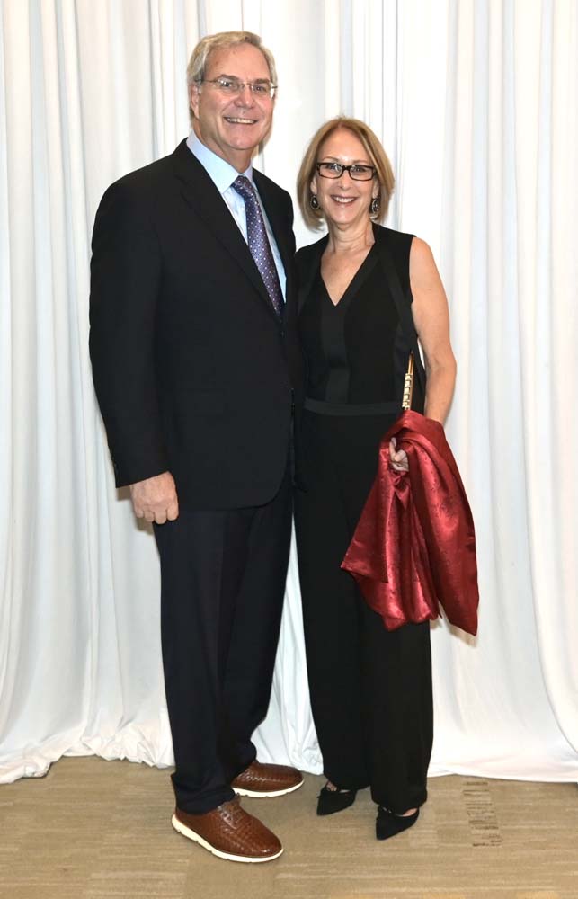 John and Lynne Richard at University of Miami School of Frost annual Winter Wonderful at the JW Maquis Downtown Miami