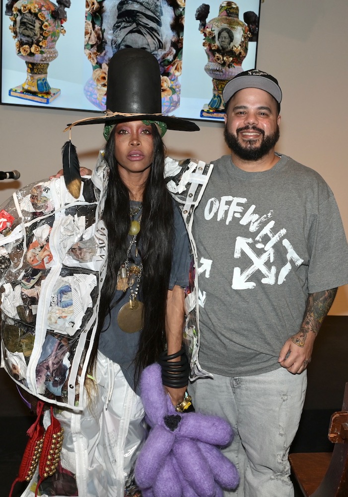 Erykah Badu and Roberto Lugo at Design Miami/