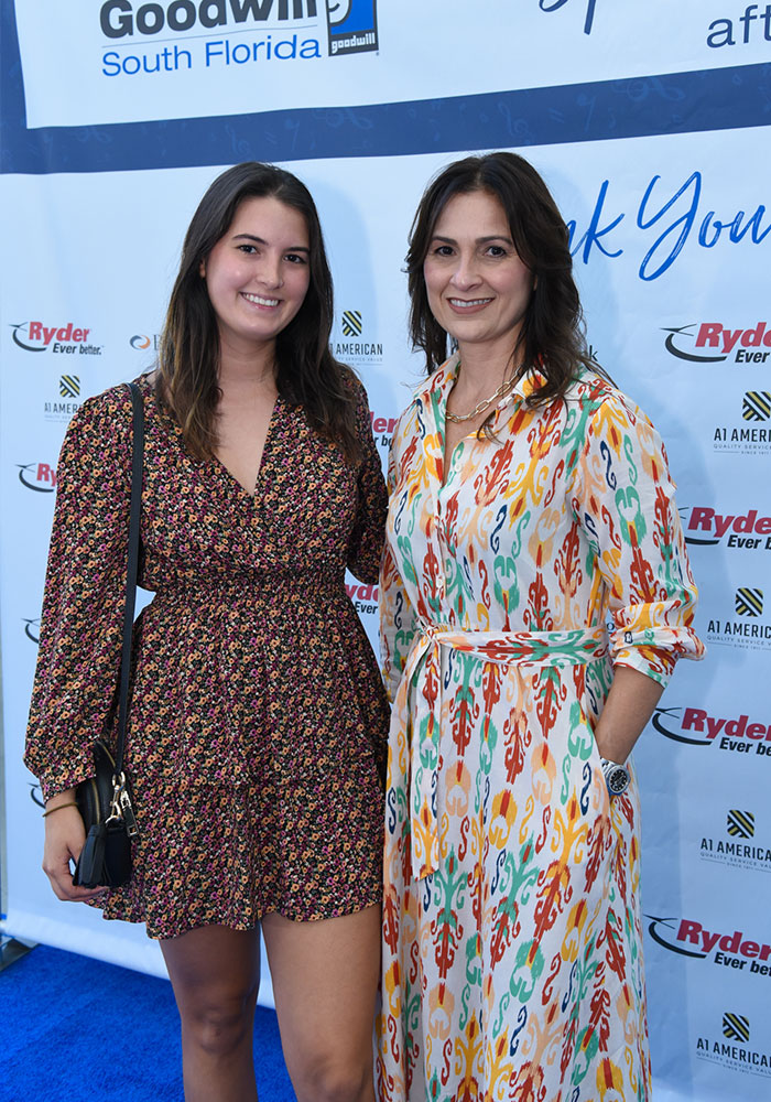 Rosary Plana Falero (right) GWSFL Board member and daughter