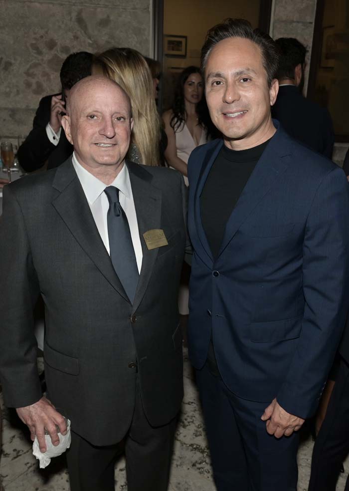 Jose Valdes-Fauli and Mario Cader-Frech at the A Night of Zarzuela Coral Gables Museum gala