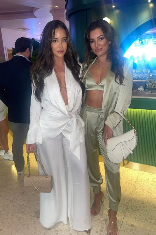 ladies Nicole Habib and Rabia Zubair