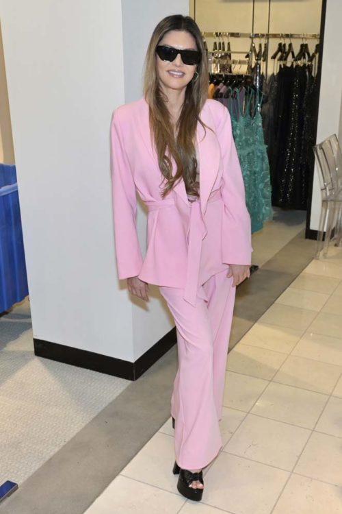 Adriana DeMoura at the in store with Stella McCartney at Neiman Marcus Coral Gables