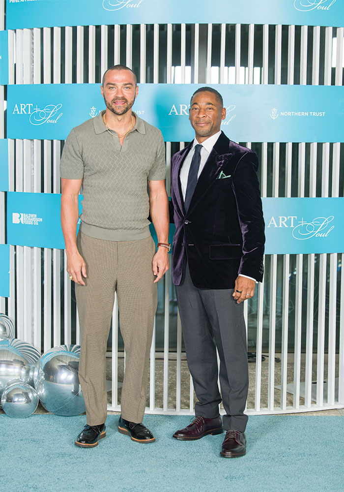 Jesse Williams and Franklin Sirmans