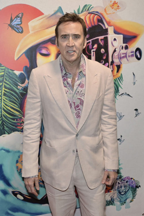 Nicolas Cage at the 40th Miami Film Festival