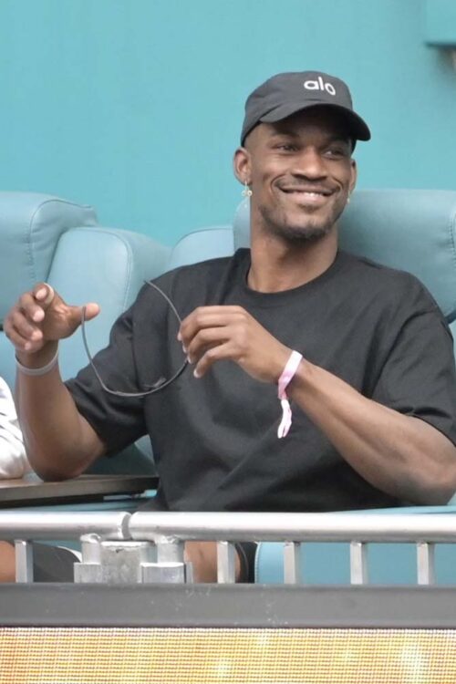 Jimmy Butler at the 2023 Miami Open presented by Itau