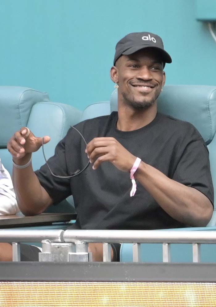 Jimmy Butler at the 2023 Miami Open presented by Itau