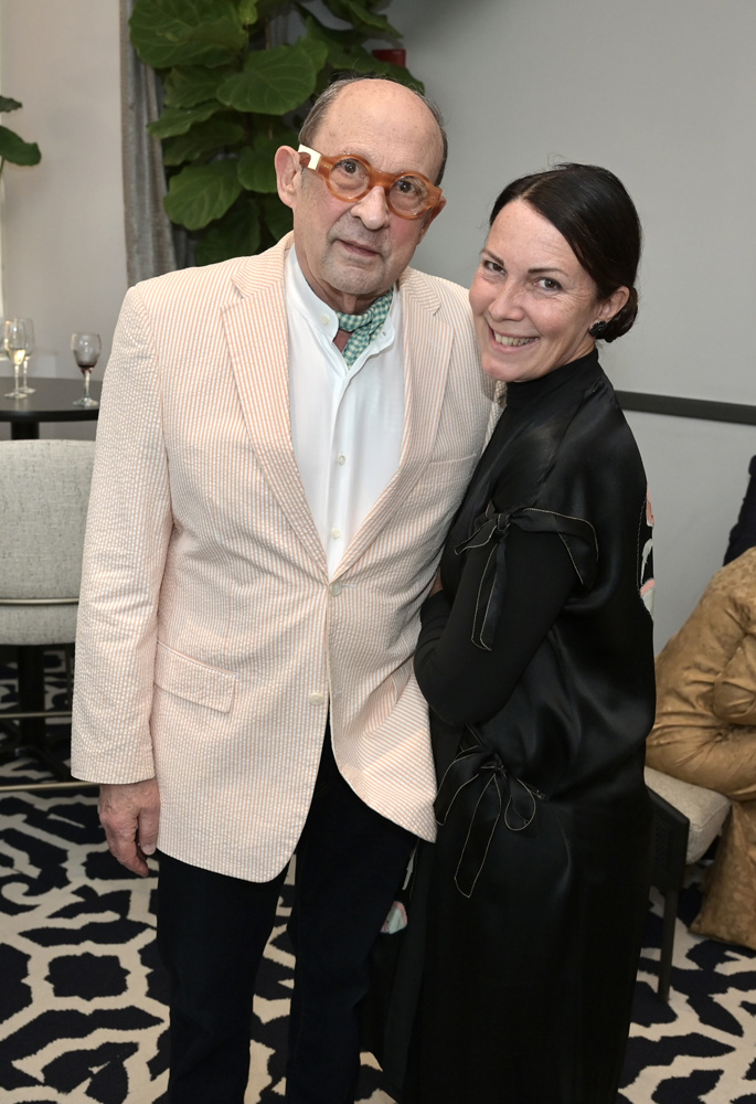 Marvin Ross Friendman and Adrienne bon Haes at the opening of Miami City Ballet's Fresh & Fierce program at the Arsht Center