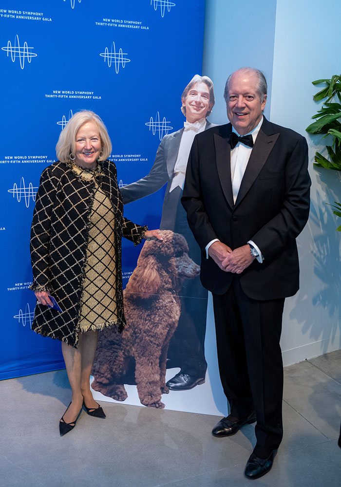 NWS 35th Anniversary Gala - NWS Board Chair Will Osborne and Karen Bechtel - photo by Gregory Reed