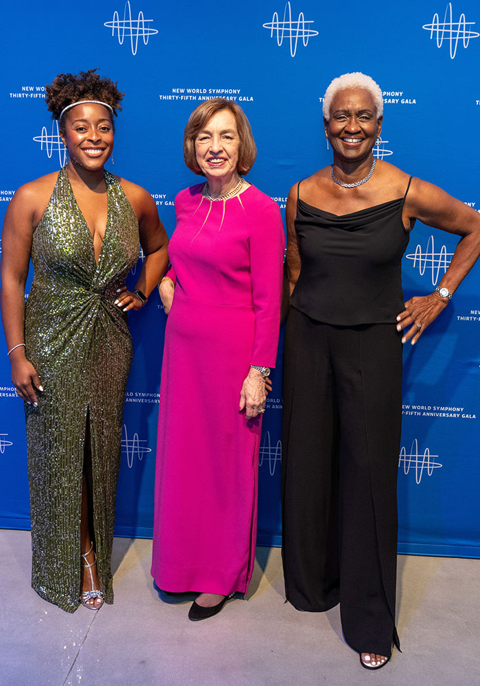 NWS 35th Anniversary Gala - NWS Board Vice Chair Dorothy Terrell, Trustee Ann Drake and Kimberly Marshall - photo by Gregory Reed