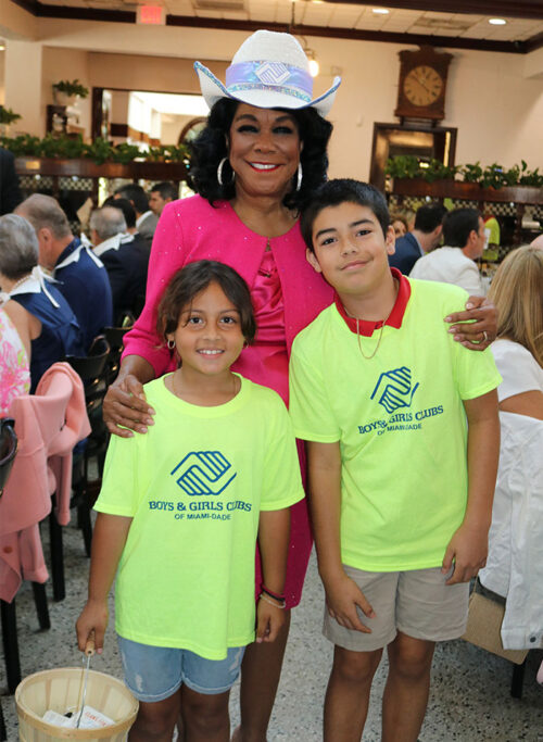 Congresswoman Frederica S. Wilson and Boys & Girls Clubs of Miami-Dade Youth Members