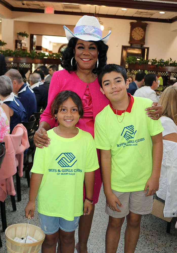 Congresswoman Frederica S. Wilson and Boys & Girls Clubs of Miami-Dade Youth Members