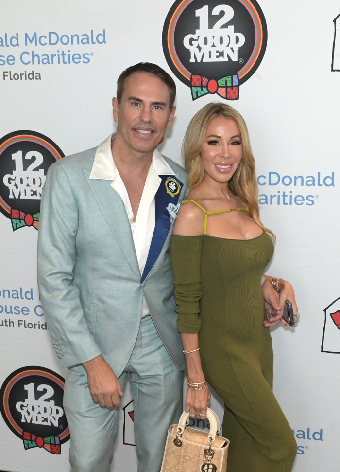 Danny Jelaca and Lisa Hochstein at the 30th annual 12 Good Men luncheon at the Loews Coral Gables to benefit the Ronald McDonald House of South Florida