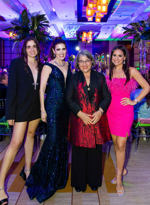 Diana Milton, Ana VeigaMilton, Mayor Daniella Levine Cava, and Gala Chair, Karla Richey