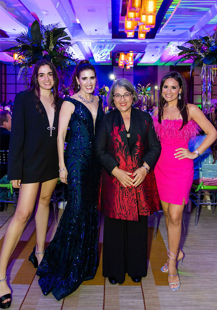 Diana Milton, Ana VeigaMilton, Mayor Daniella Levine Cava, and Gala Chair, Karla Richey