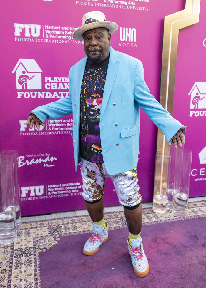 George Clinton at the Playing For Change Foundation (PFCF) 2023 Impact Awards Gala at Sacred Space