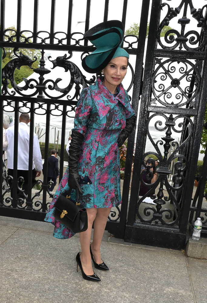 Jean Shafiroff at the Central Park Conservancy's 41st annual Frederick Law Olmsted awards luncheon in New York City