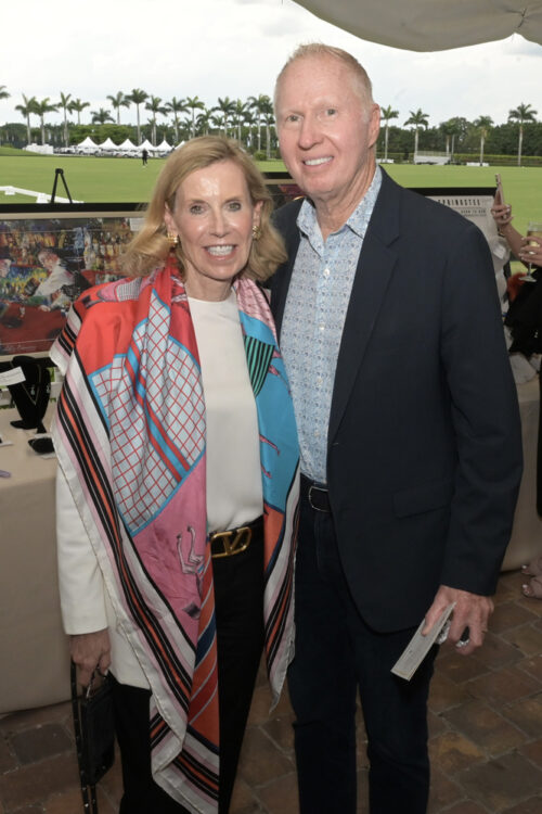 Jon and Nancy Batchelor at the Equestrian Legends Celebrity Polo Match & Gala in Wellington to benefit the Buoniconti Fund
