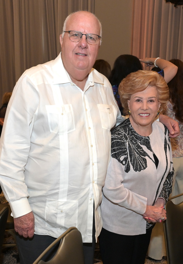 Leslie Pantin and Remedio Diaz Oliver at the 30th annual 12 Good Men luncheon at the Loews Coral Gables to benefit the Ronald McDonald House of South Florida