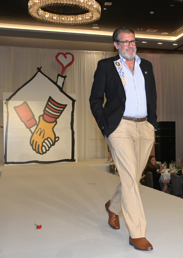 Honoree Michael Capponi at the 30th annual 12 Good Men luncheon at the Loews Coral Gables to benefit the Ronald McDonald House of South Florida