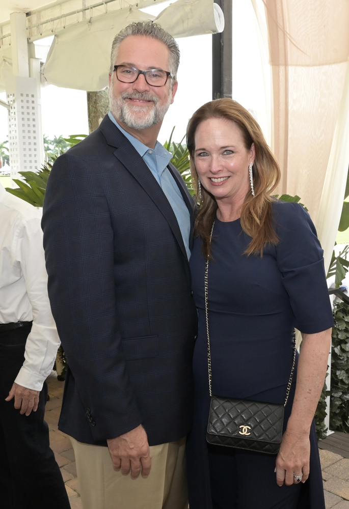 Michael Kurtz and Susan Pullin at the Equestrian Legends Celebrity Polo Match & Gala in Wellington to benefit the Buoniconti Fund