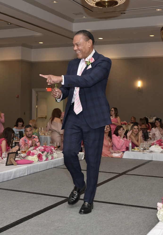 Dr Rudolph Moise at the Miami Women Who Rock luncheon at the JW Marriot Brickell