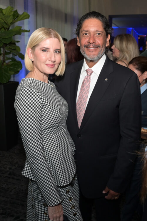 Marile and Jorge Luis Lopez at the Miami Dade College Alumni Hall of Fame awards even the Loews in Coral Gables