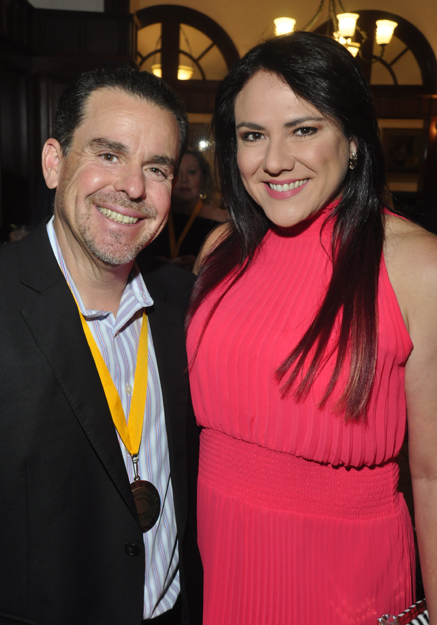 Representing Ocean Bank, Corporate Miracle Maker Eddie Diaz and Giovanna Diaz