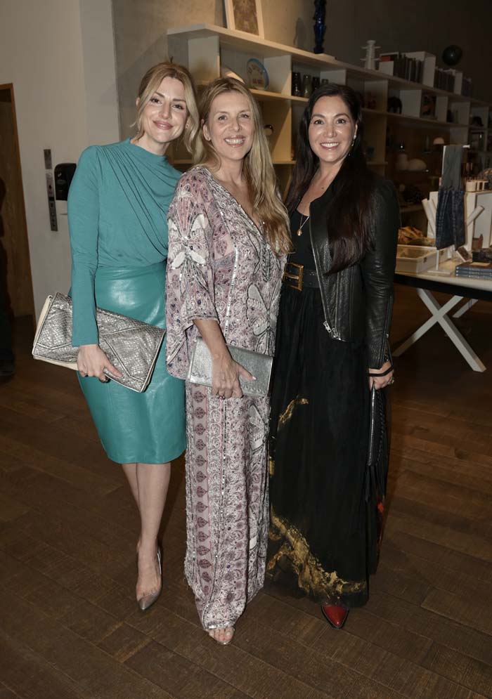 Iva Kosovic, Sol Pincon, and Soledad Lowe at Oolite's The Ellies 2023 at the PAMM