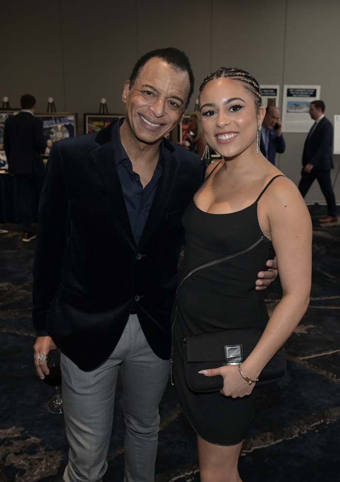 Jon Secada and Mika Secada at the Buoniconti Fund to Cure Paralysis 38th annual Great Sports Legends Dinner at the Marriot Marquis in New York City