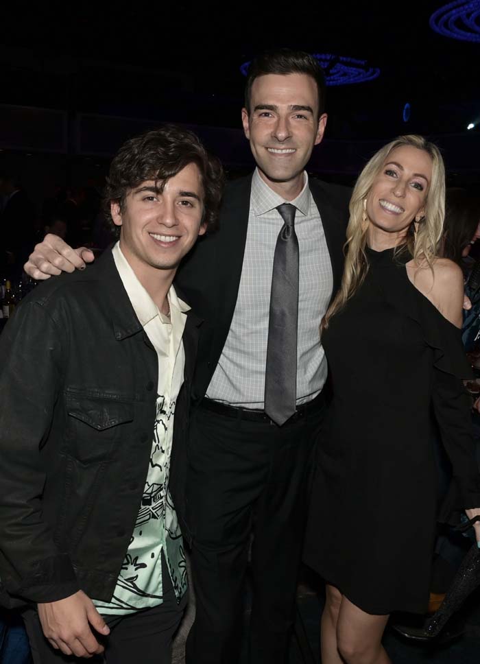 Marcelo Hernandez, Adam Kuperstein, and Miki Kuperstein at the Buoniconti Fund to Cure Paralysis 38th annual Great Sports Legends Dinner at the Marriot Marquis in New York City