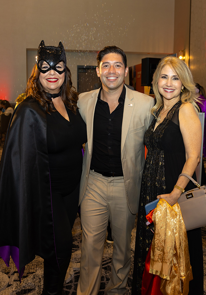 Adriana Verdeja, Commissioner Roberto J. Gonzalez, and Liliam M. López