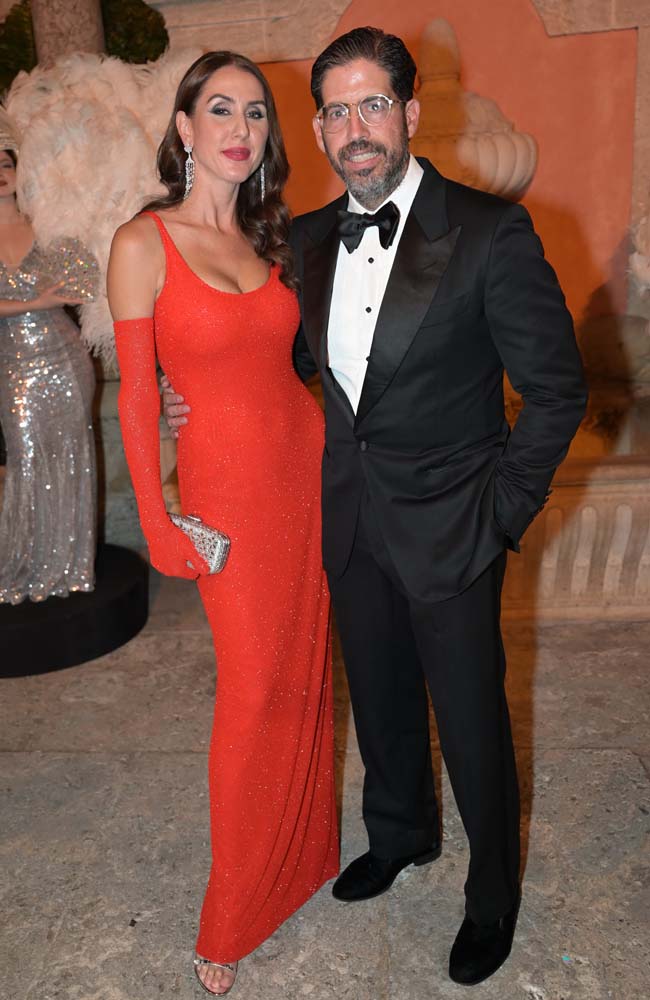 David and Christy Martin at the 66th Vizcaya Ball