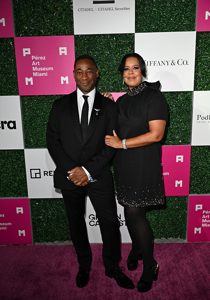 Franklin and Jessica Sirmans - Photo Getty Images - Jason Koerner