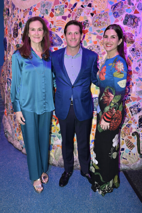 Marianne Devine, Gary Reshefsky, and Melissa Netkin at the Miami Children's Museum 40th anniversary celebration