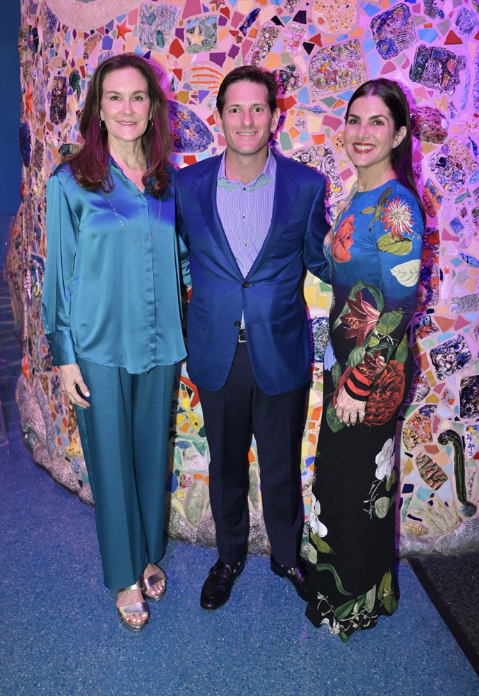 Marianne Devine, Gary Reshefsky, and Melissa Netkin at the Miami Children's Museum 40th anniversary celebration