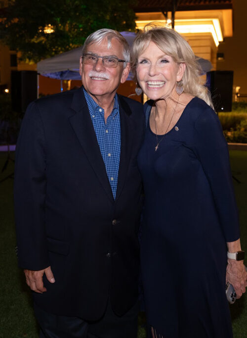 Jerry Kavulich and Gloria Burns