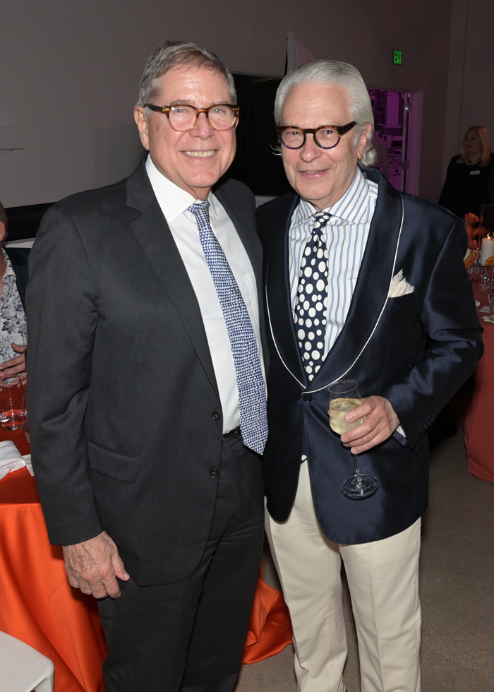 Alberto Ibargüen and Edward Shumsky at the Sylvester Gala - Celebrating 50 Years of Excellence at Superblue in Allapattah